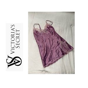 Victoria Secret Vintage Dark Lavender Lace & Satin. Medium